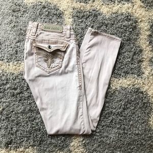 Blush Rock Revival jeans